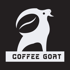 Coffee goat logo design, Logo design