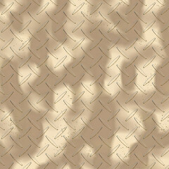 Fototapeta premium Diamond Plate - Metallic