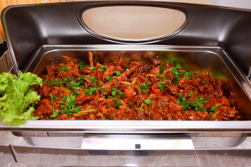 Indian spicy Curry called Chicken Masala