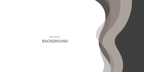 Colorful vector wave modern background with white space for text and message. concept design	