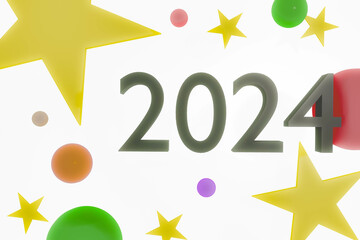 3D render year 2024
