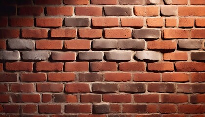 Obraz premium Old red brick wall texture