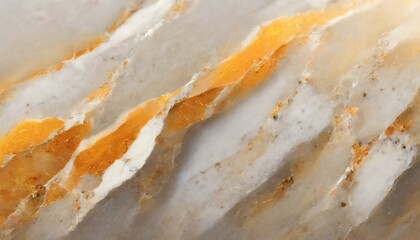 Obraz premium Marble background. Orange white stone texture.