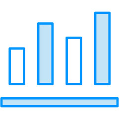 Bar chart vector .svg