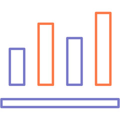 Bar chart vector .svg