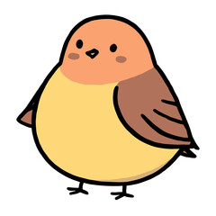 cute cartoon bird