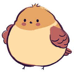 cute cartoon bird
