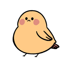 cute cartoon bird