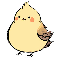cute cartoon bird