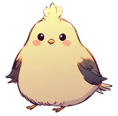 cute cartoon bird