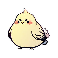 cute cartoon bird