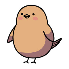 cute cartoon bird