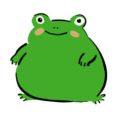 cute cartoon frog