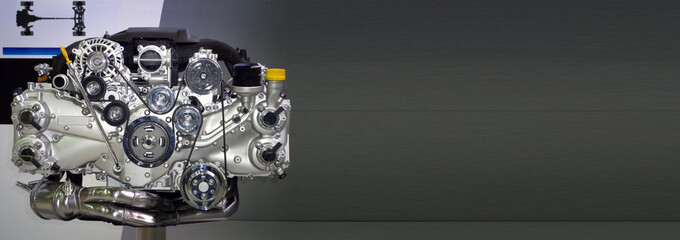New generation car engine consuming less fuel