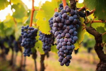 wine grapes ready to be harvested