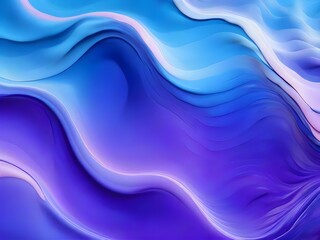 Abstract colorful blue purple complementary colors and gradients waves, colored water, liquid texture background for web design backdrop wallpaper illustration