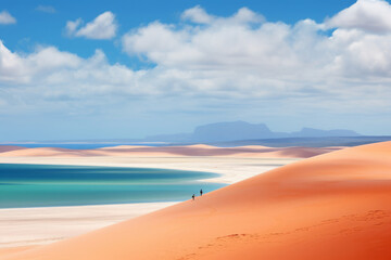 Fototapeta na wymiar Western Australia's vast deserts, stunning beaches, and unique rock formations