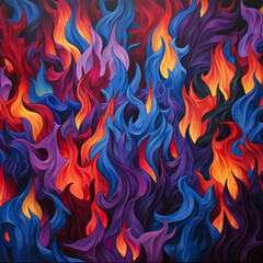 fire flames background