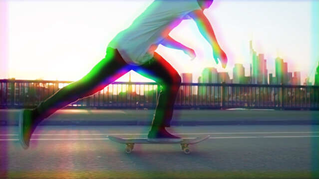 Chromatic Color Shift Effect With Adjustable Intensity