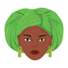 gele green turban yoruba culture