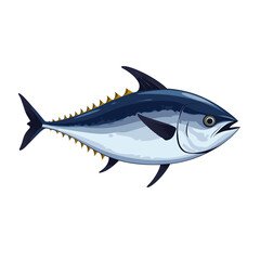 fish isolated on white