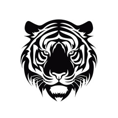 tiger head vector