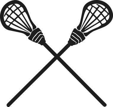 Lacrosse stick svg logo