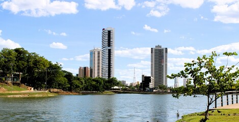 skyscrapers in the city