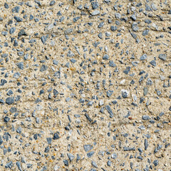 Grunge blue pebble concrete cement floor texture background