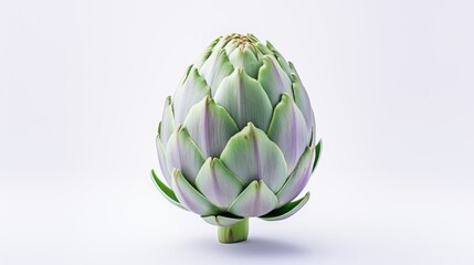 Fototapeta premium artichoke on white background.