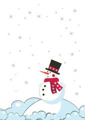 clipart templates for New Year greeting cards. New Year and Christmas.