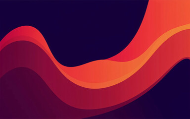 Bold color gradient fiery scarlet crimson grainy color gradient background dynamic abstract backdrop impactful for striking banners or powerful poster designs. - obrazy, fototapety, plakaty