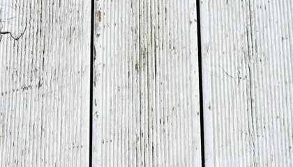 White wooden rustic floor background