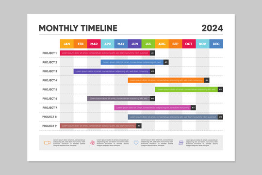 Monthly Planner Journal Organizer Template for Business, School Education or University