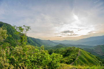 Paisajes de Colombia - Cundinamarca - Jerusalén vereda la Virgen - Atardecer
