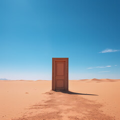 door to the desert