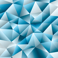 Polygonal rainbow mosaic background. Abstract low poly vector illustration. Triangular pattern in halftone style. Template geometric business design with triangle for poster, banner, card, flyer