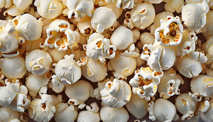 Wallpaper background full of popcorn