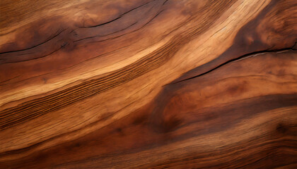 Exotic Elegance - Mahogany Wood Texture Background