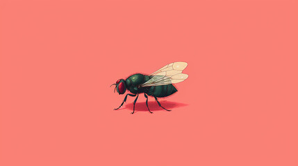 mosquito with blood - obrazy, fototapety, plakaty