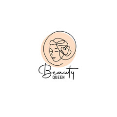 Luxury Cosmetic  Beauty Salon Logo