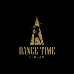 Club Dance Nightclub Disco Logo