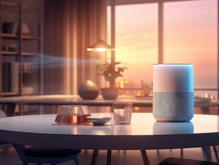 Enhancing Home Life with Voice Assistants AI Generated