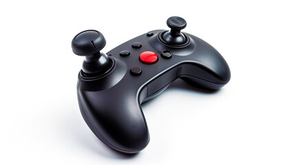 Joystick for the game in isolation on a pure white background