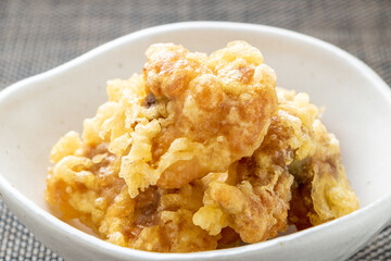 たこの天ぷら。
