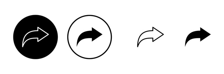 Share icons set. Share data vector icon