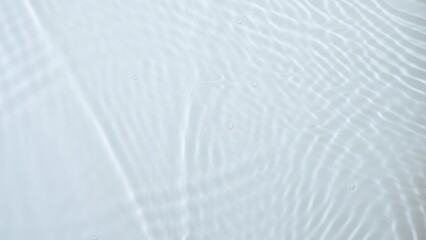 Obraz premium White wave abstract or rippled water texture background