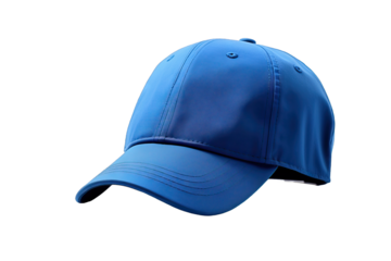 colours beauty design advertise helmet uniform canvas head view nobody object style cotton visor textile empty clothing clean blank hat baseball Closeup fashion blue cap isolated white background