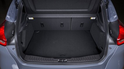 Hatchback trunk of a car