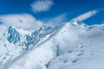 Glacier Perito Moreno. Beautiful landscape in Los Glaciares National Park, El Calafate, Argentina